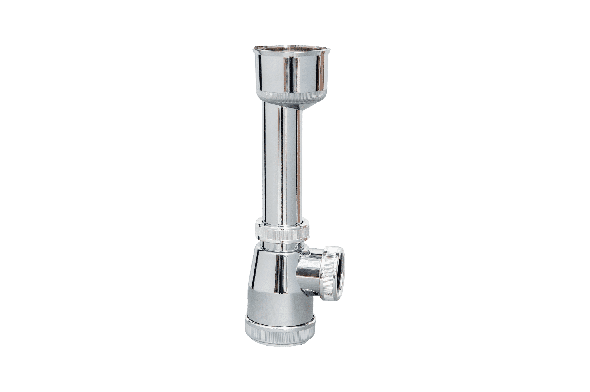 Urinal chromed siphon