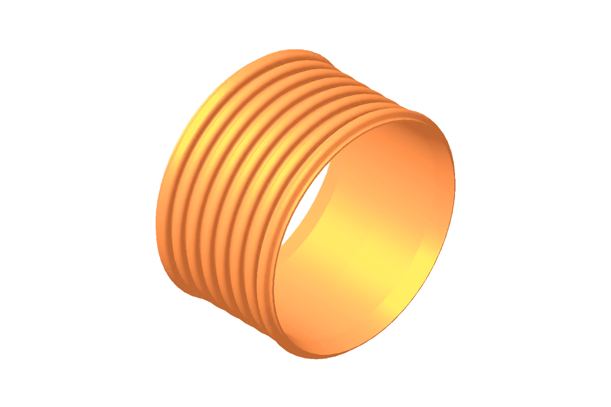 Corrugated single socket