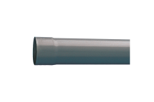 Tubo bajante circular con junta pegada 3 m gris