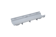 Short slot drainage channel for PP and inox grids