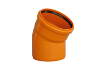 Elbow 30º M-F elastic seal