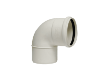 Elbow M-H 87º 30’ with elastic joint