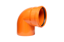 Elbow 87º 30′ M-F elastic seal