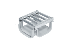 PVC angle juntion with galvanised grid
